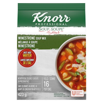 Knorr® Professionnel Soupe du Jour Minestrone 4 x 423 gr - 
